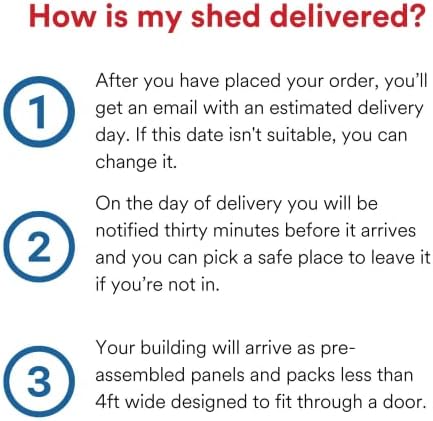BillyOh Mini Keeper 6x3 Overlap Wooden Bike Store Garden Storage Shed