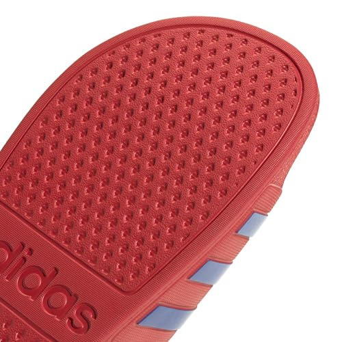 adidas Unisex Adilette Aqua Slides, better scarlet/team royal blue/better scarlet, 40.5 EU – Ansicht 5