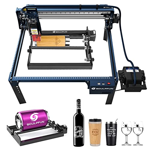 【100% preinstallato, plug and play】 Il rullo per incisore laser ha un grado di installazione del 100% e viene fornito con un cavo adattatore. Deve solo essere collegato al cablaggio del motore passo-passo dell'asse X o dell'asse Y della macchina per incisione laser per incidere oggetti cilindrici come penne, thermos, ecc. La gamma di incisione disponibile è diametro cilindro 5-150 mm, lunghezza cilindro 0 -230 mm.