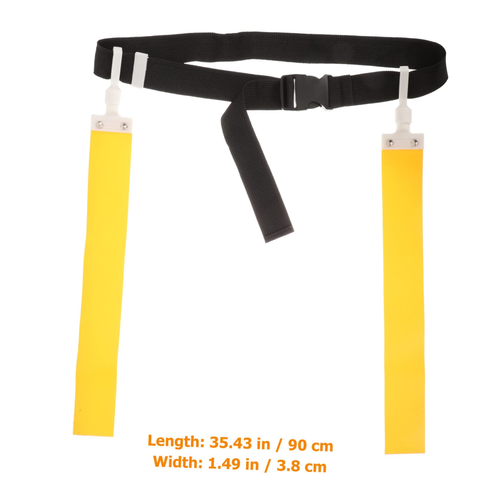 GOOHOCHY Football Flag Belt Moveable Flags Polyester Perfect for Sports Games Training