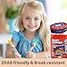 Lebze Washable Jumbo Crayons for Toddlers, 24 Colors Non Toxic Crayons Set, Large Baby Crayons Kids, Gift for Boys and Girls Flower Monaco