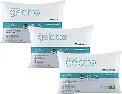 Kit 3 Travesseiros Gelatto Altenburg Toque Gelado Extra Macio Firme Antialérgico 48x70cm