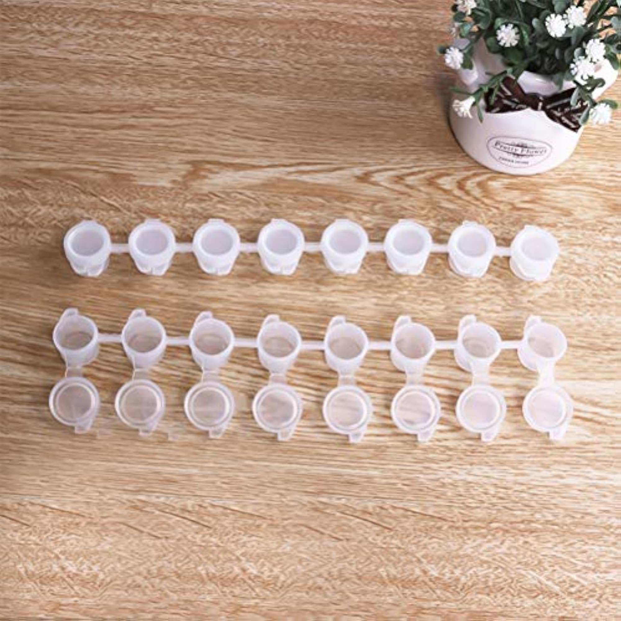 20pcs 3ml Clear Pigment Storage Box Set