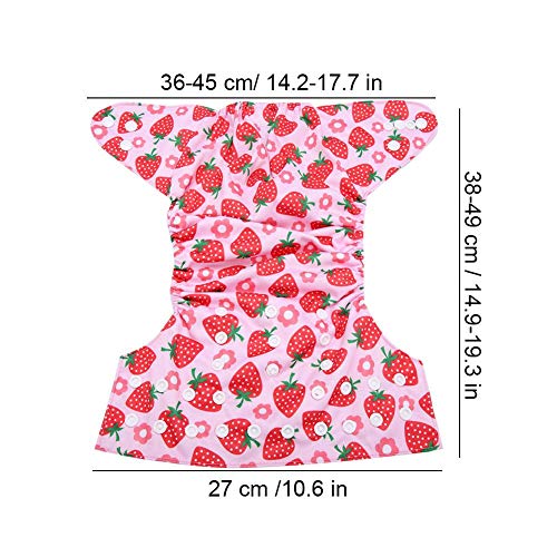 Miniatura 3 de Bebé Pañales De Natación, Lavable Bañador Ajustable Pañal Pañal Ropa Interior Suave Transpirable Impermeable Pantalones De Piscina Para Niños Bl006