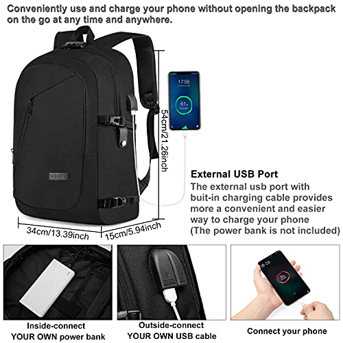 Large-173-Inch-Travel-Laptop-Backpack-Water-Resistant-Anti-Theft-Computer-Work-Bag-with-USB-Charging-Port-Lock-Big-Business-School-Rucksack-for-Men-and-Women-Black