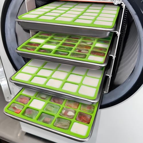 2 Moldes de silicón para bandejas de liofilizador miniatura 5