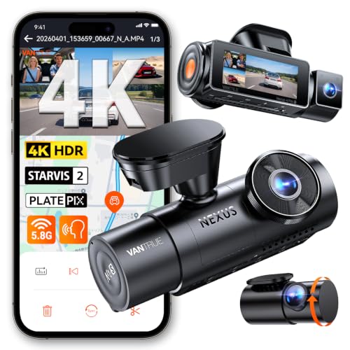 ⭐️新品未開封⭐️ VANTRUE N4 ドライブレコーダー 3カメラ Amazon.co.jp: VANTRUE N4 Pro S 3カメラ ドライブレコーダー 4K HDR