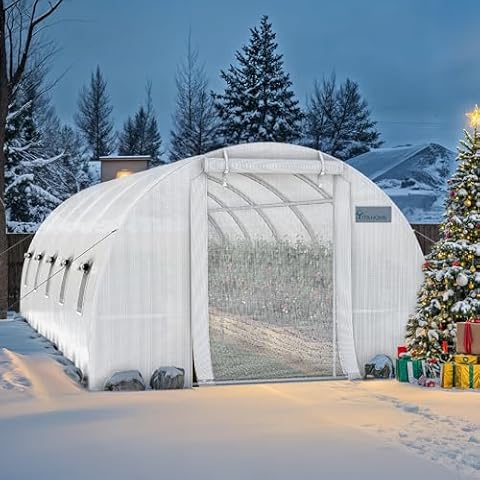 YITAHOME 26'x10'x6.5' Greenhouse Cover