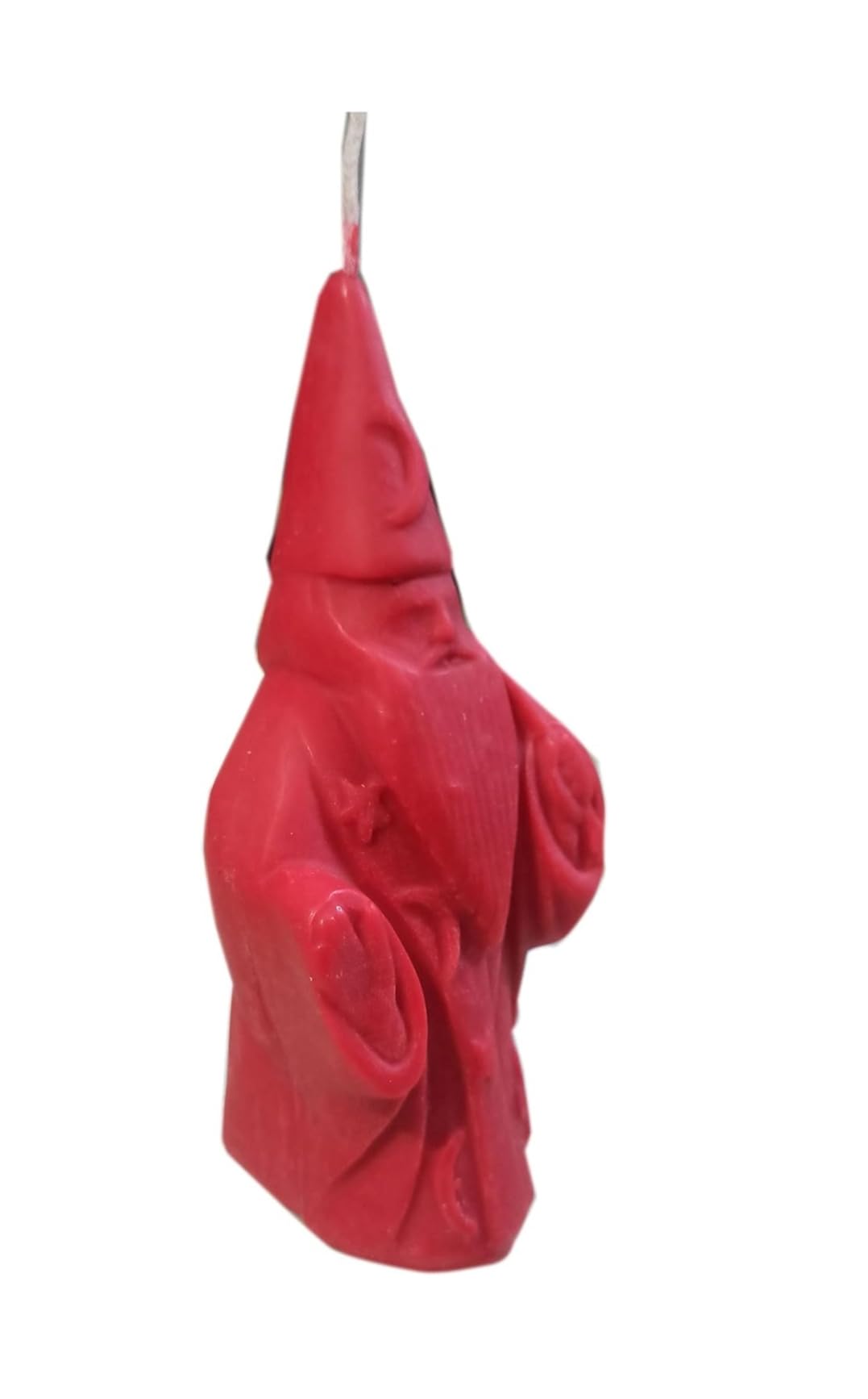Red Merlin Wizard Candle Ritual Candle Wiccan Candle Spell Candle (Pack of 1)