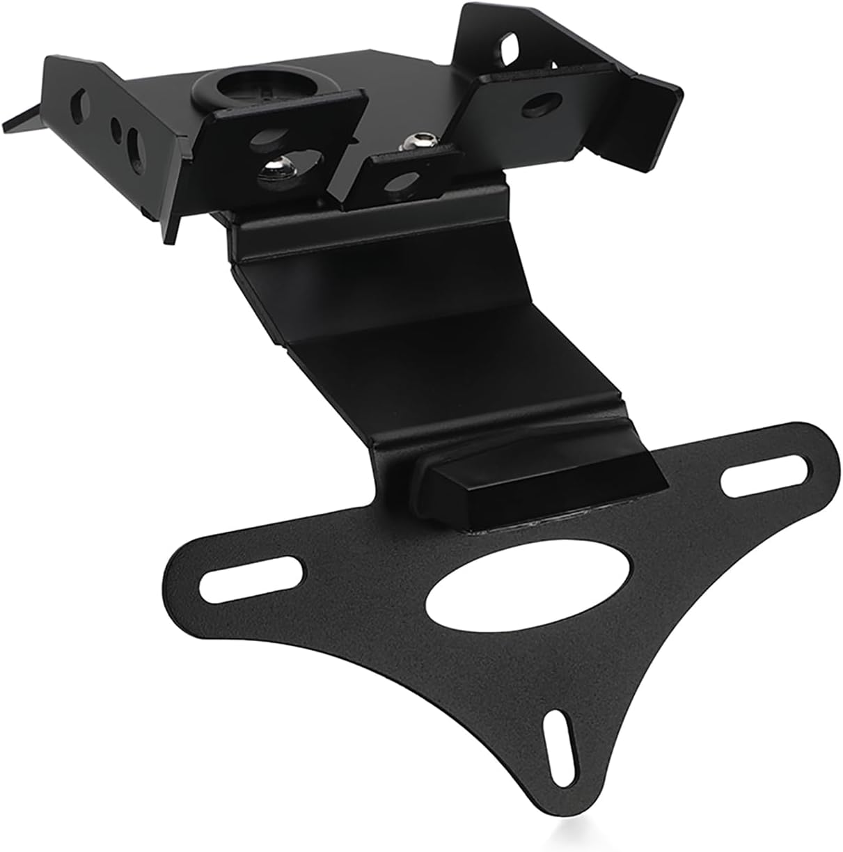 License Plate Holder Rear Bracket Under Seat License Plate Mount Compatible with KTM 690SMC R 2019-2024 KTM 690 Enduro R/ABS 2019-2020-2021-2022-2023-2024 Gas Gas ES 700/SM 700 ABS 2022-2023-2024