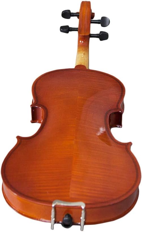 Paititi 1/2 Size VN002 Student Level Acoustic Violin High Flame with Case Bow Rosin and Shoulder Rest (1/2)
