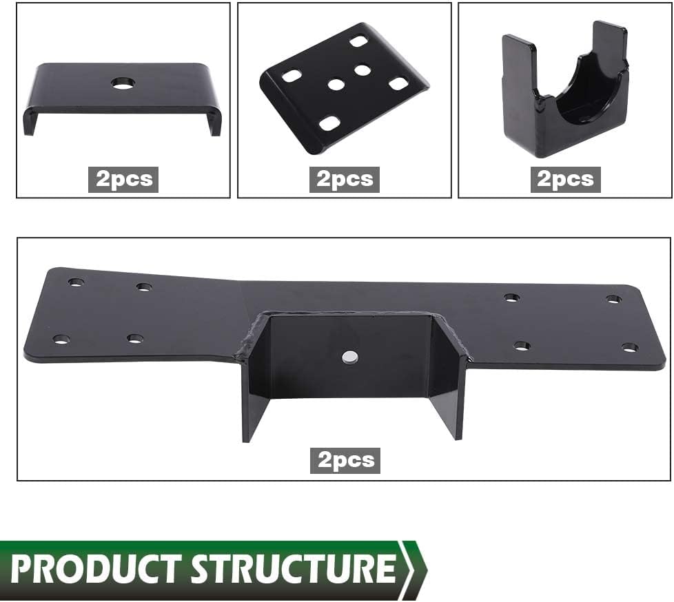 GRAND ORANGE 6" Rear Axle Lowering Drop Frame C Notch & Flip Kit, Fit Chevy Silverado 1500 1999-2006, Fit GMC Sierra 1500 Pickup 1999-2007, Steel w/Mounting Hardware