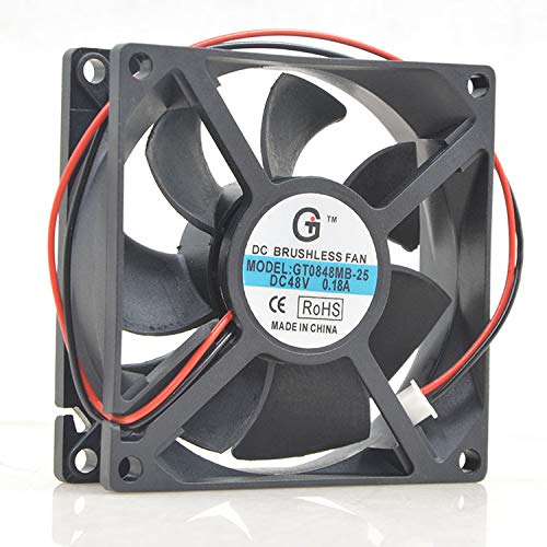 GT 8cm 8025 48V 0.18A GT0848MB-25 2Pin Elevator Inverter Fan