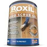 Roxil Holzentgrauer Gel 1 L – Oxalsäure Holzreiniger für vergrautes Holz