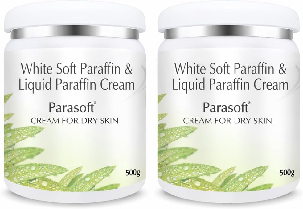Parasoft Moisturizing Cream with Aloe Vera - 500g (Pack of 2) | Deep Hydration Intense Moisturizer for Dry & Dehydrated Skin, Non-Greasy, All-Season Daily Skincare, Dermatologist Tested, Paraben-Free