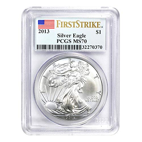 2013 American Silver Eagle First Strike $1 MS-70 PCGS