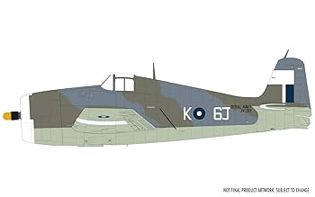 Amazon.com: Airfix Grumman F6F-5 Hellcat 1:24 WWII Military