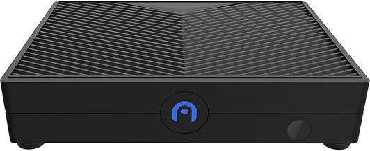 AZULLE Ally Mini Desktop Computer, Qualcomm Snapdragon 665 1.8GHz, 4GB RAM, 64GB eMMC, Android 10.0