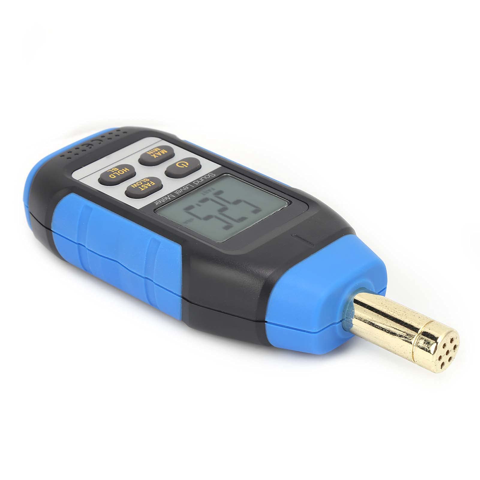 Medidor de Decibelios Portátil VMS-1, Probador de Ruido de Alta Precisión para Fábricas y Audio Doméstico, Plástico + Metal