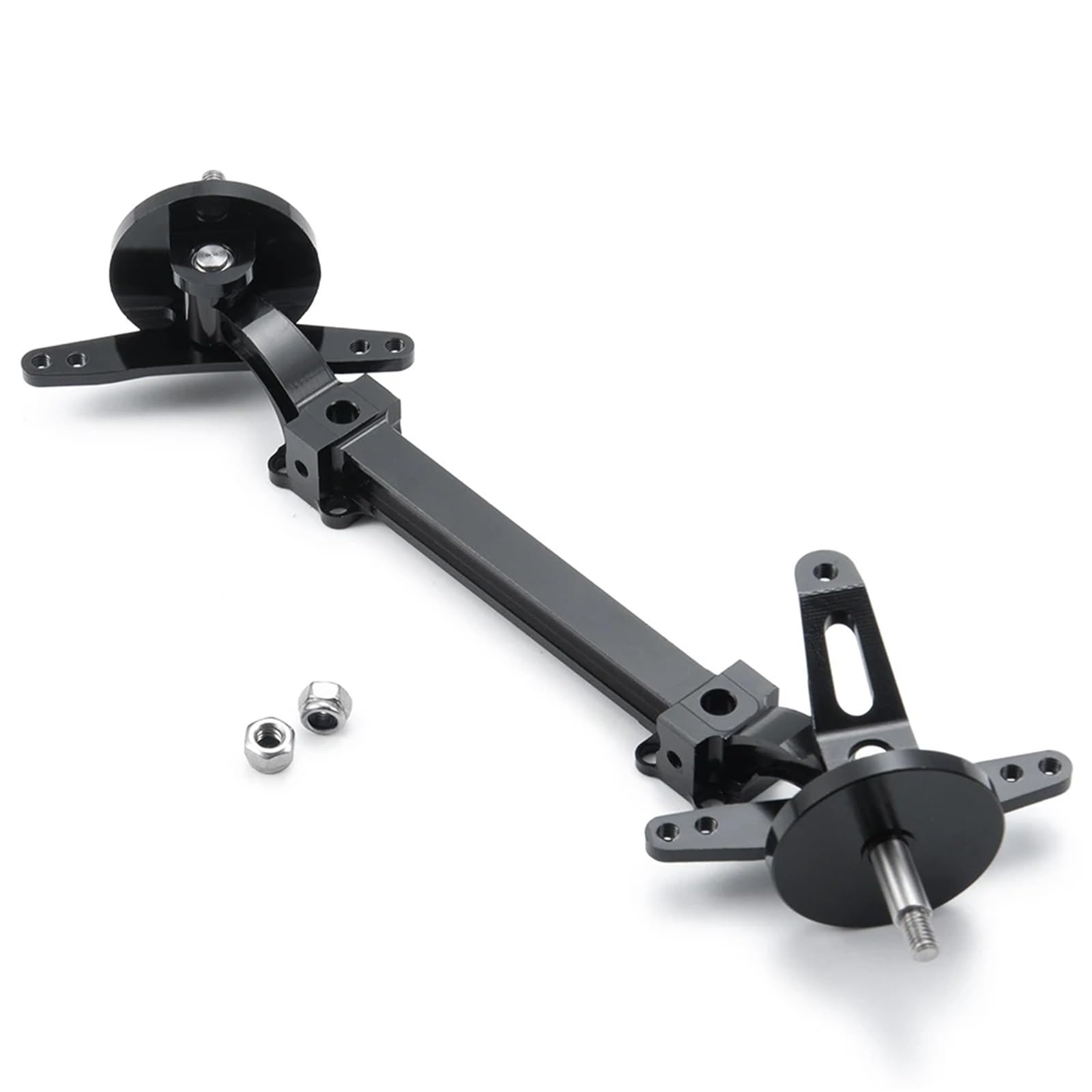 Pour Tamiya 1/14 Métal Biellette Direction D'essieu Avant Camion Tracteur RC Avec Remorque Cargo Pièces Rechange Composants