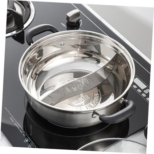 Marmite compartiment double compatible induction et gaz inox 304 - 7