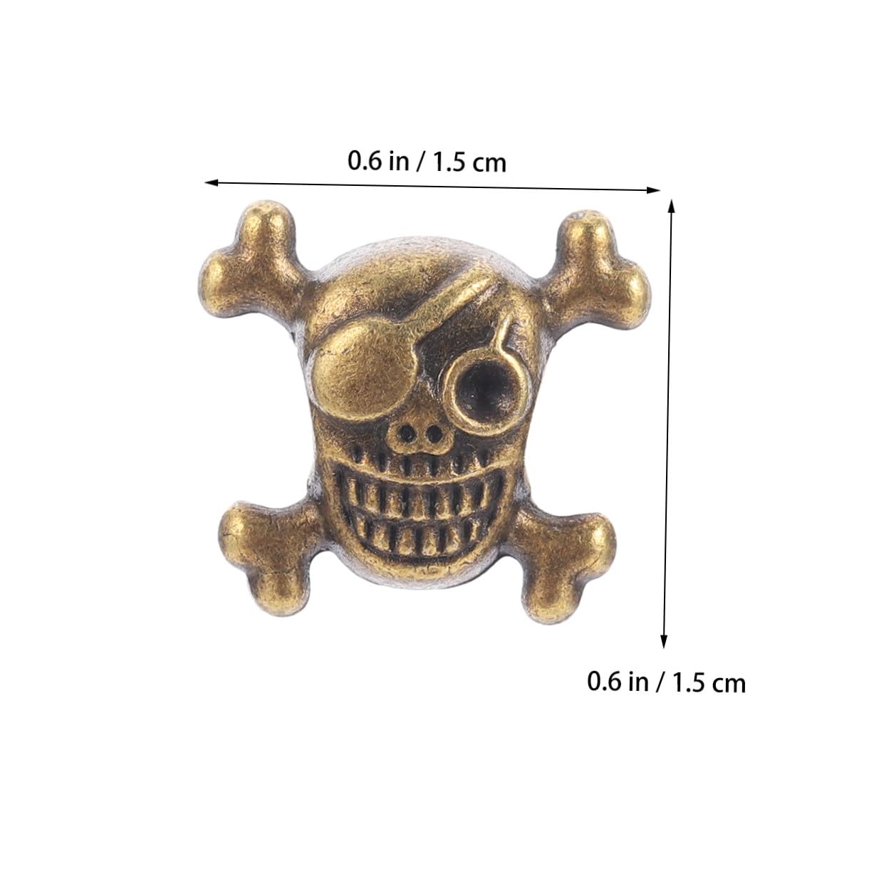EXCEART Braccialetti Testa Branelli Distanziatore Fai da Te Artigianato Monili Che Fanno Forniture 100Pcs Gioielli