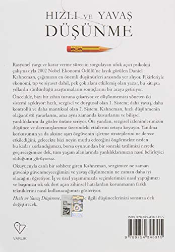 Image of Hızlı ve Yavaş Duşunme