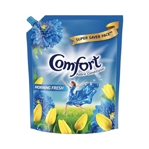 Image of Surf Excel Easy Wash Detergent Powder, 5 Kg & Comfort Morning Fresh Fabric Conditioner 2 L Refill Pack, After Wash Liquid Fabric Softener