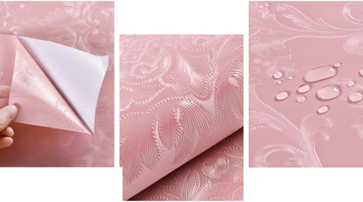 VALER 壁紙シール 花柄 はがせる壁紙 DIY 粘着シート 防水 リメイクシート テーブルシート 壁紙 おしゃれ 0.6*30m