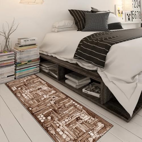 Alfombra antideslizante de 110x180 cm lavable para evitar resbalones en casa 3