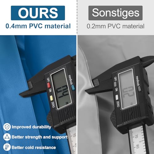 Almohadilla para piscina de invierno 5 pies PVC 0.4mm miniatura 6