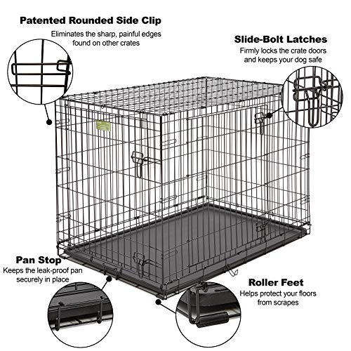 Ovation Folding Dog Crate Style Door & Comes Fully Equipped w