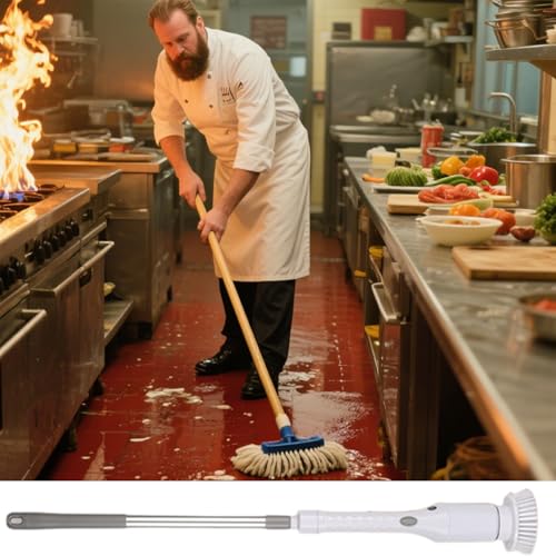 Brosse rotative électrique avec batterie rechargeable longue durée