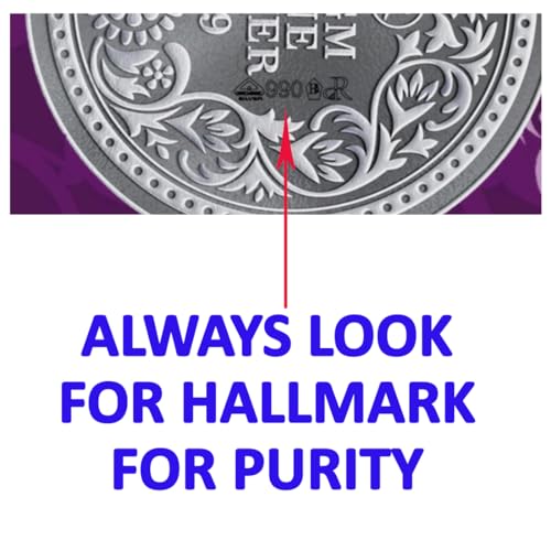 Image of 999 Purity BIS Hallmarked and Certified Pure Silver 5 gm Coin Card Pack