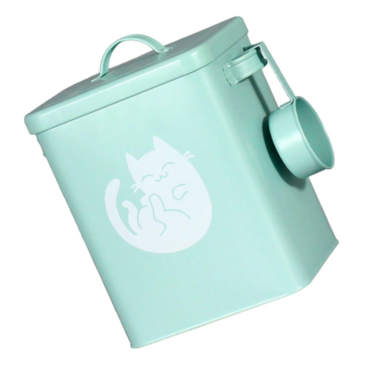 Sosoport 1satz Katze Und Hund Futterbehälter Luftdichte Aufbewahrungsbox Für Haustierfutter Mit Abnehmbarem Deckel Für Trockenfutter Stilvolles Design Geeignet Für Zuhause Und Küche