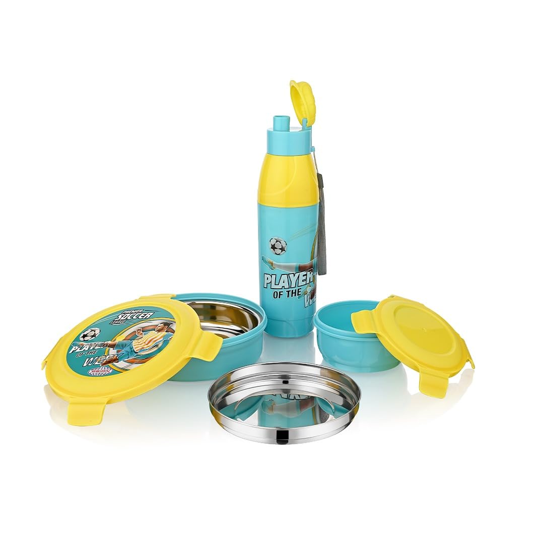 See full amazon price history chart for Asian Plastowares - Kids Insulated Lunch Box | Combo Set | Lunch Box & Water Bottle for Kids | School Tiffin Boxes | Airtight | Leakproof Kids Tiffins | BPA Free | Set of 3 |Yellow & Blue Asian Plastowares - Kids Insulated Lunch Box | Combo Set | Lunch Box & Water Bottle for Kids | School Tiffin Boxes | Airtight | Leakproof Kids Tiffins | BPA Free | Set of 3 |Yellow & Blue (B0CYLPVHRL) Amazon Price History, Amazon Price Tracker