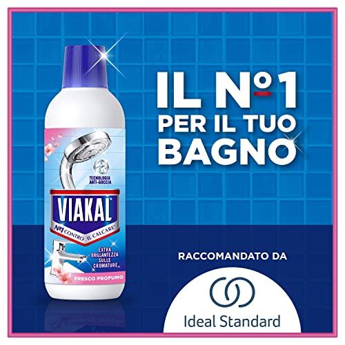 Viakal Liquido Fresco Profumo per Incrostazioni di...