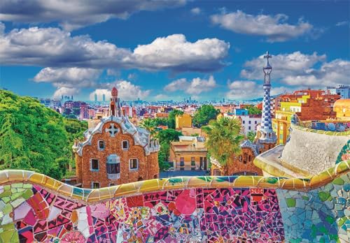 Clementoni Jigsaw Puzzle 1000 Collection Park Güell Barcelona, Puzzle for Adults 14-99 Years, Compact box, Made in Italy, 39954 - Image 2