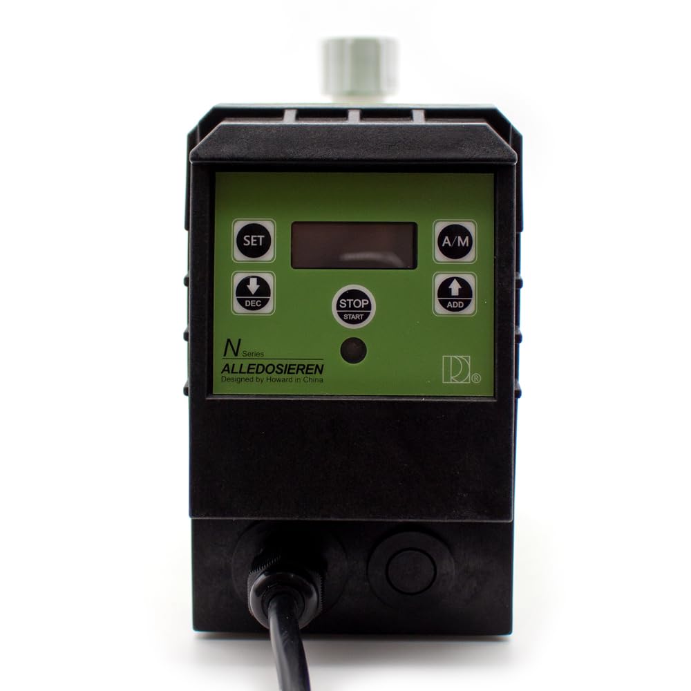 Bomba de Diafragma Electromagnética de 220V G/2'', Bomba Dosificadora Resistente a ácidos y álcalis Bomba Dosificadora de Agua Pequeña 12W 16W 30W (3.6LPH 7.8Bar)