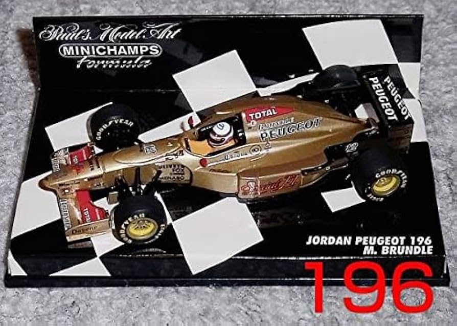 ジョーダン　プジョー　１９７　ラルフ・シューマッハ　ミニチャンプス　１／１８ ミニチャンプス】1/18 F1 ジョーダン プジョー197 ラルフ