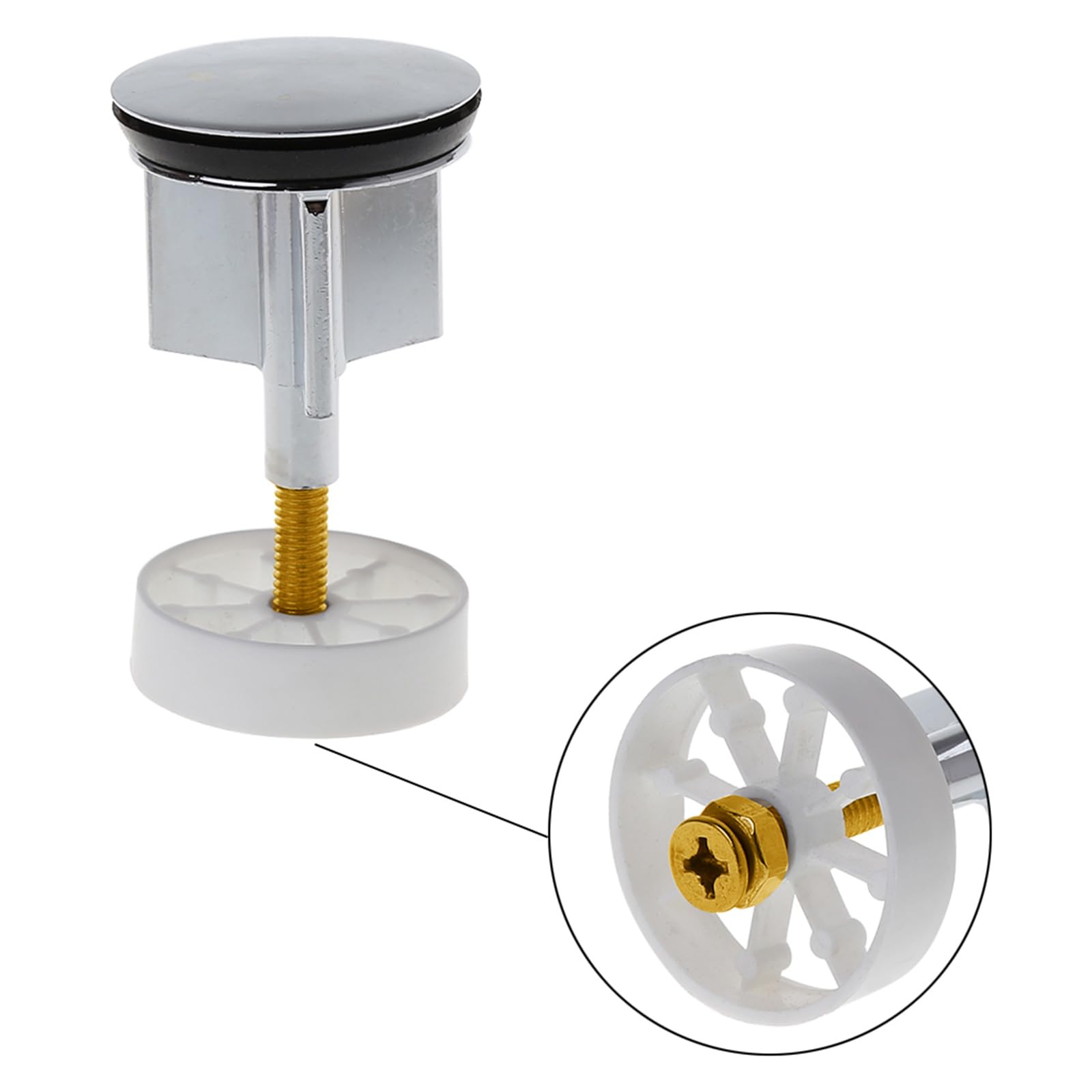 Basin Drain Plug Bathtub Sink Water Stopper Europe Standard Size for Bath