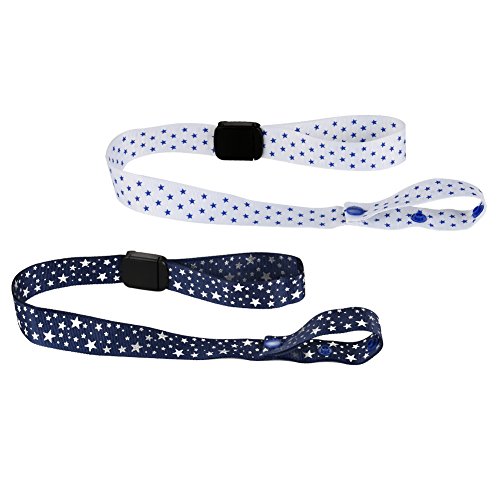 Accmor 2Pcs Sippy Cup Straps, Adjustable Strap For Sippy Cup,Sippy Cup Leashes, Baby Bottles Toys Sippy Cup Strap Holders For Stroller, High Chair,Car Seat #TOP1