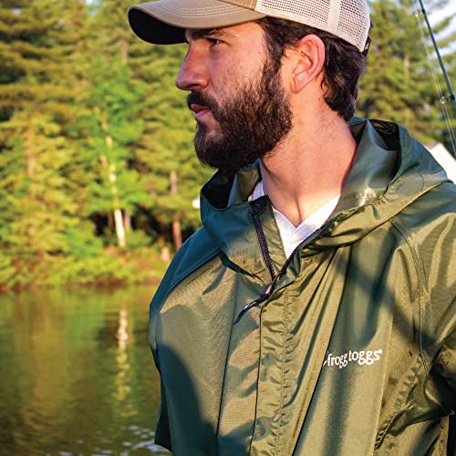 Image of FROGG TOGGS Men's Stormwatch Waterproof Adjustable, Zippered Rain Jacket