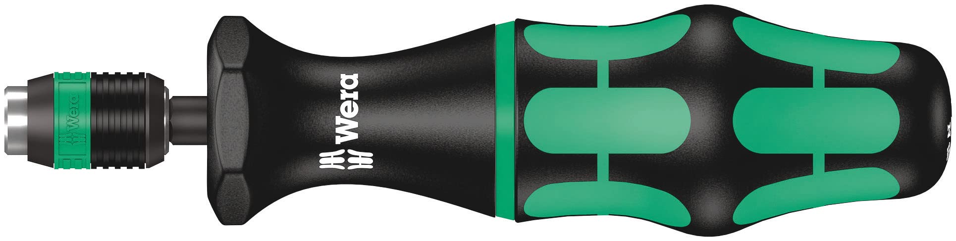 Wera 05074720001 Kraftform 7465 Hexagon Torque Screwdriver, 1/4" Head, 2.5-11.5"/lbs Pre-Set Adjustable Torque Range