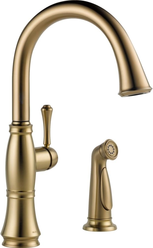 Delta Faucet 4297-AR-DST, 10.13 x 6.00 x 10.13 inches, Arctic Stainless