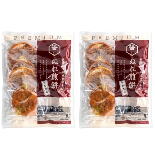 千葉 銚子名物 銚子電鉄のぬれ煎餅プレミアム ひ志お味 2袋セット 各10枚（計20枚）個包装 母の日 高級 発酵調味料使用 ギフト 和菓子 食感こだわり お取り寄せ（Amazon）