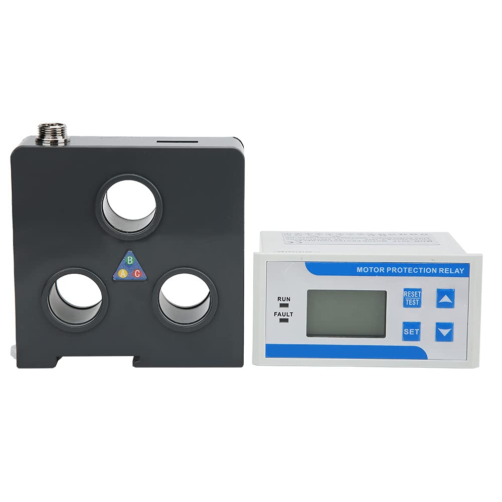 Protector de Sobrecarga del Motor, Protector de Motor de Motor Inteligente Digital de 3 A 160 A de Falla de Fase de Falla de Fase de Sobrecarga con Métodos de Reinicio Múltiples