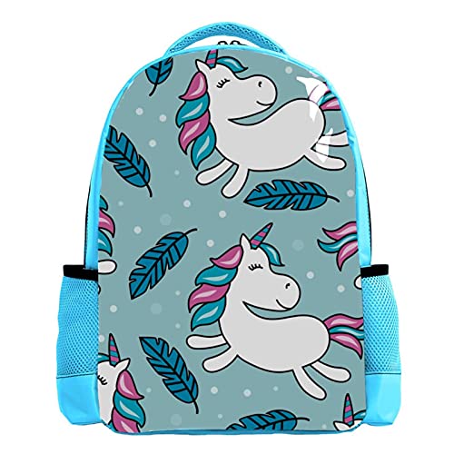 Sac à dos enfants bleu clair pour l'école et les sorties en famille