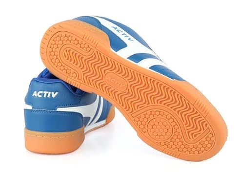 حذاء فاشن اس تي من اكتيف، لون أزرق وأبيض، مقاس 44