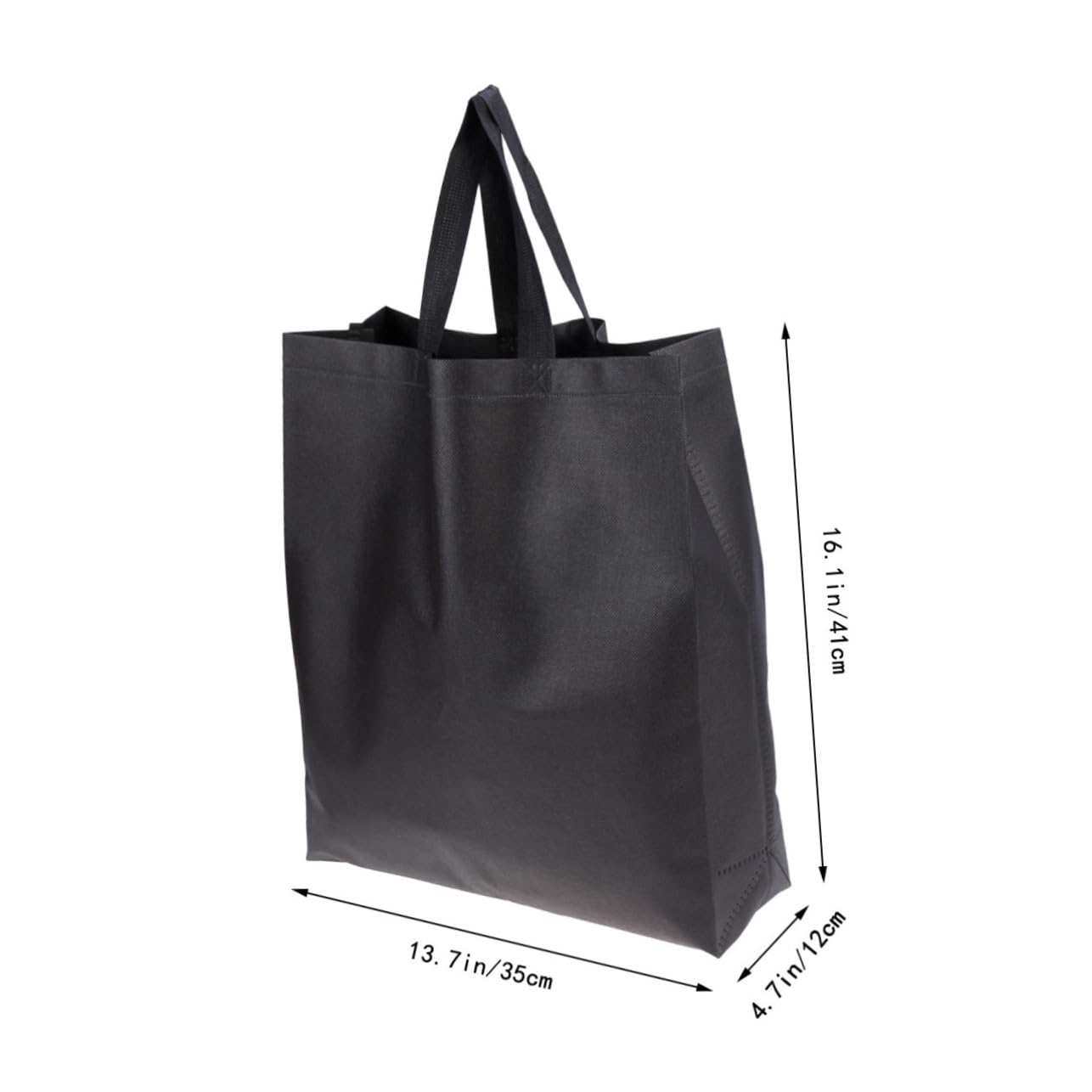 UTHCLO Pcs Non-woven Fabric Folding Pouches Heavy Duty Large Capacity Washable Reusable Shopping Bags Xxcm